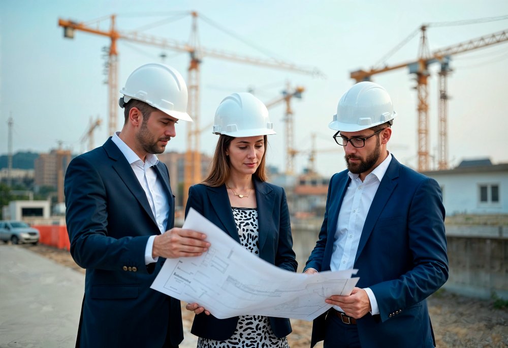 Construction site supervision